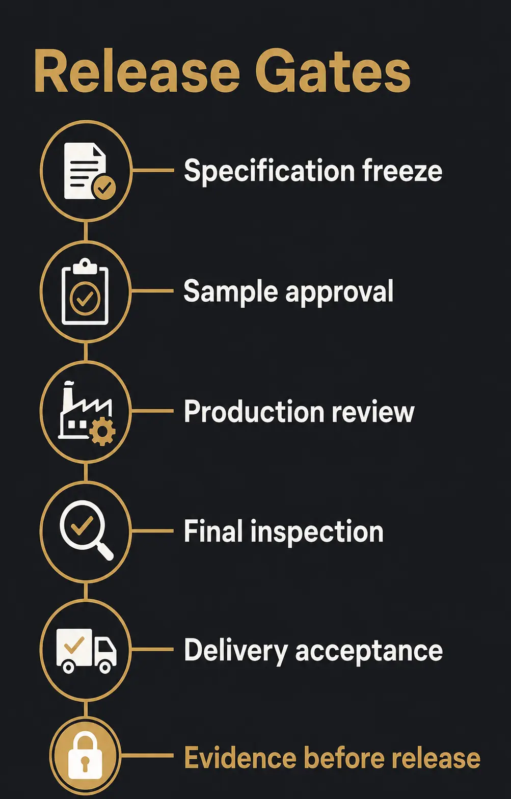Lock Quality, Contract, Production, and Delivery Controls Lock Quality, Contract, Production, and Delivery Controls