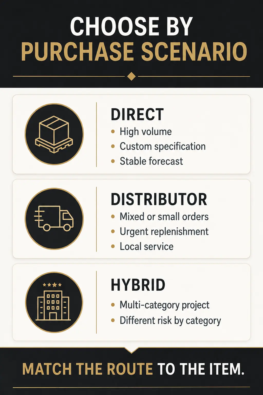 Choose by Purchase Scenario, Not by Company Label