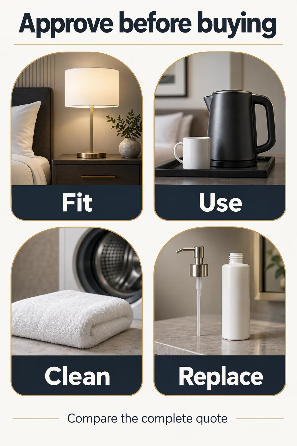 Approve Samples and Compare Complete Quotes