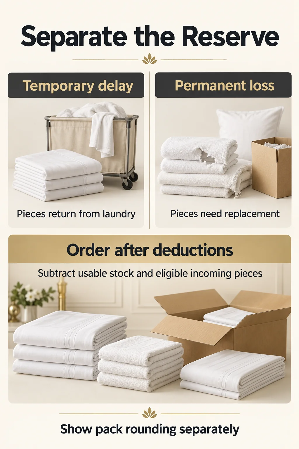 Calculate Opening Orders and Replacement Reserve Calculate Opening Orders and Replacement Reserve