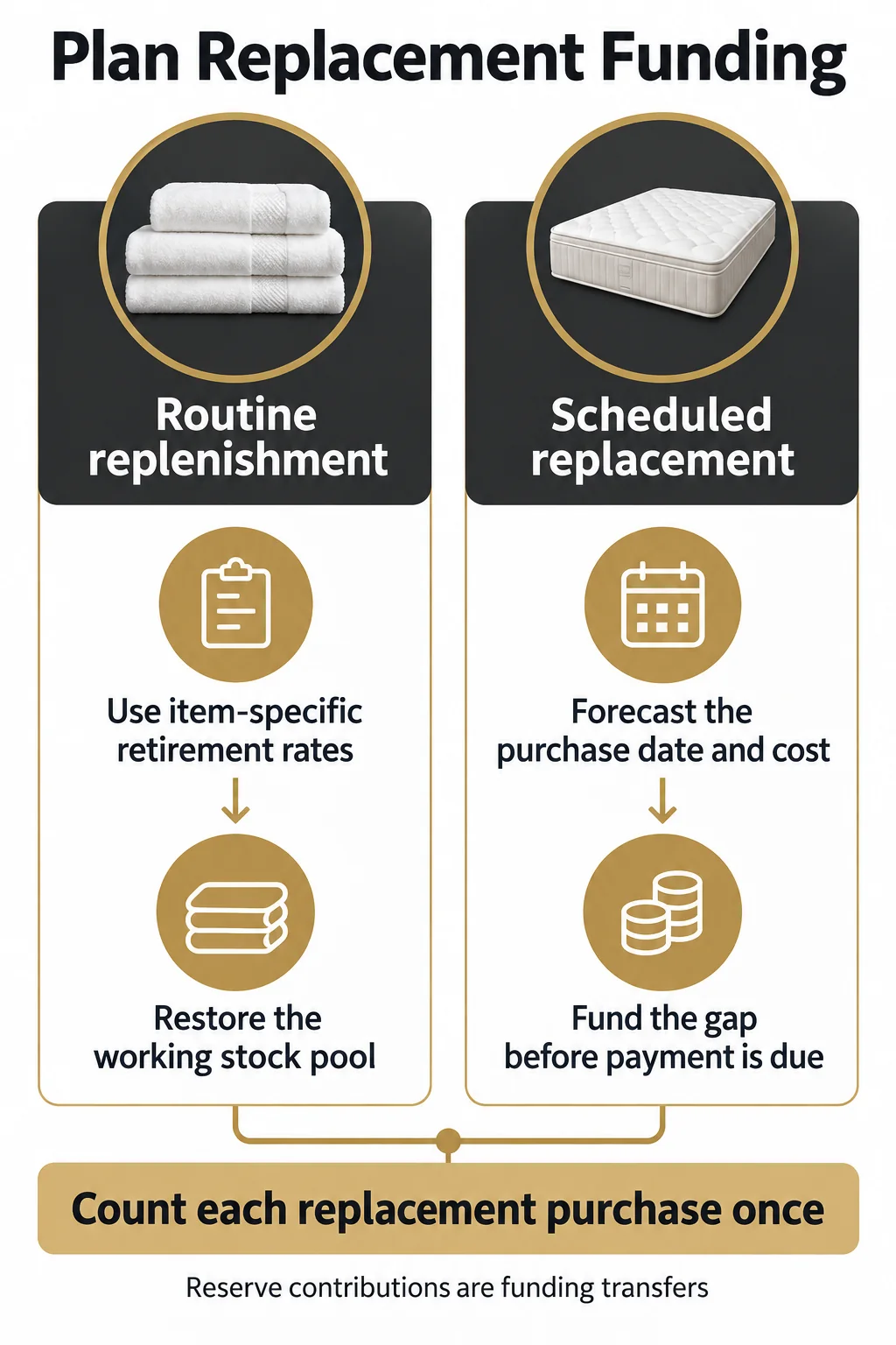 Size the Replacement Reserve Without Double Counting Size the Replacement Reserve Without Double Counting