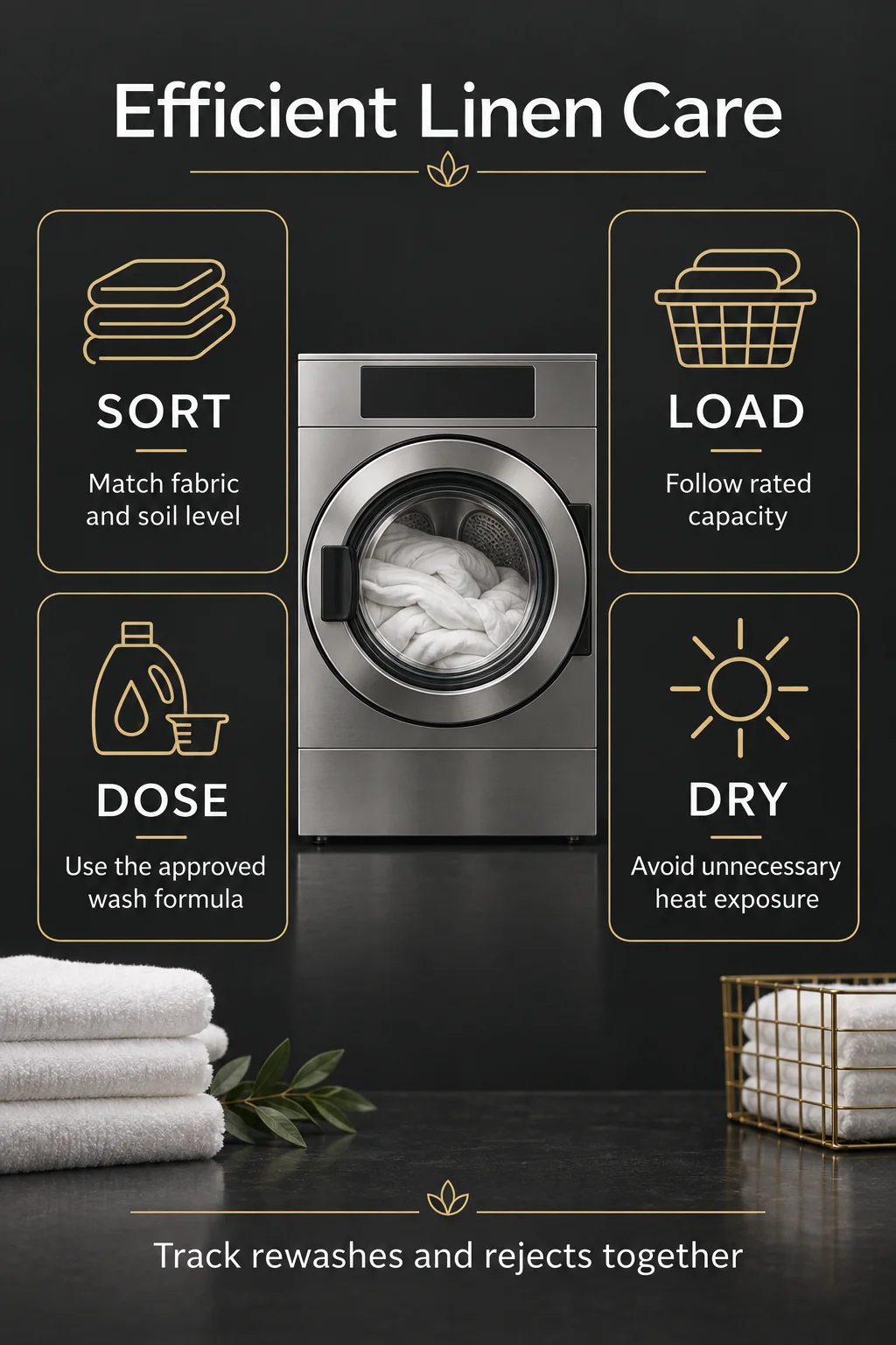 Reduce Waste Through Laundry and Inventory Control Reduce Waste Through Laundry and Inventory Control