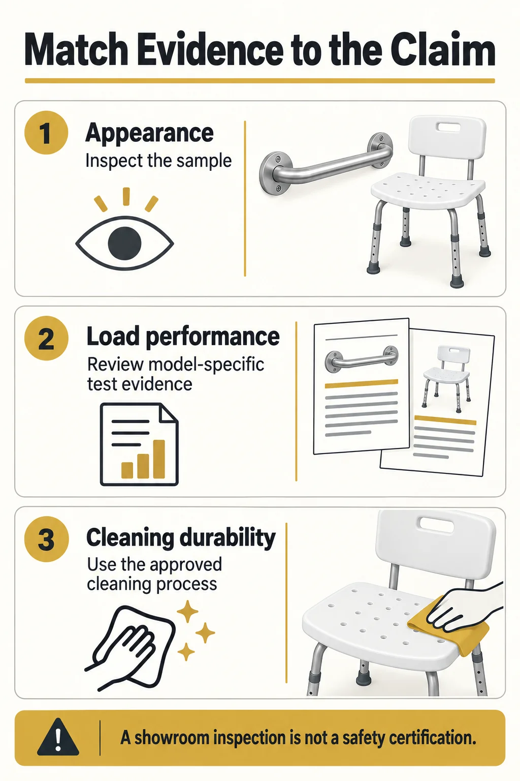 Evaluate Safety Evidence, Usability, and Cleaning Compatibility Evaluate Safety Evidence, Usability, and Cleaning Compatibility