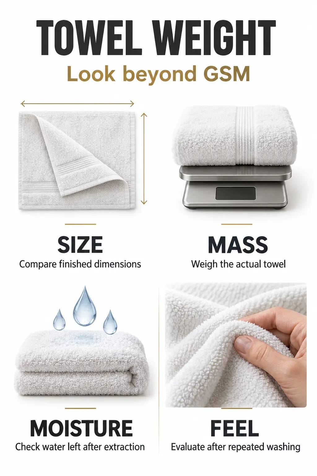 Calculate Towel Weight Before Comparing Dryer Loads Calculate Towel Weight Before Comparing Dryer Loads