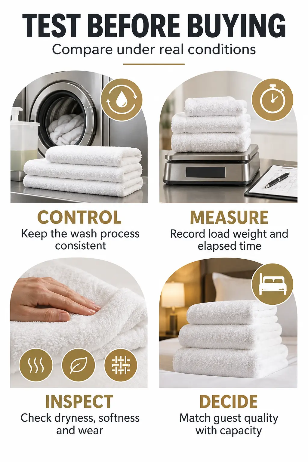 Trial the Towel Before Approving the Bulk Specification Trial the Towel Before Approving the Bulk Specification