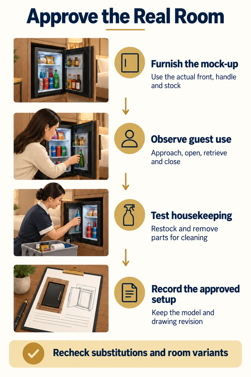 Turn the Room Trial into a Purchasing Decision