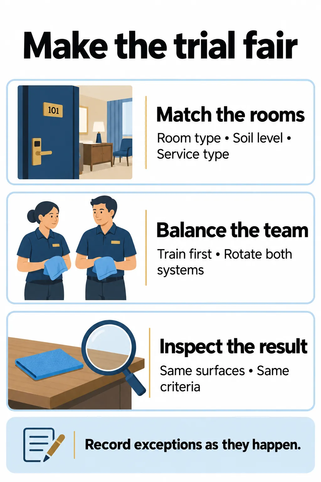 Run a Matched Room Trial