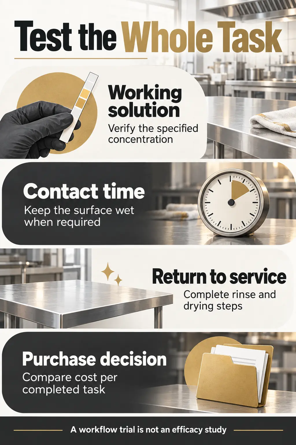 Test the Workflow Before Approving the Purchase