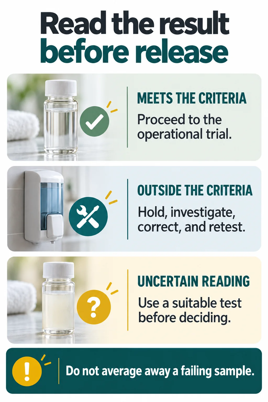 Turn Test Results Into a Supplier-Switch Decision