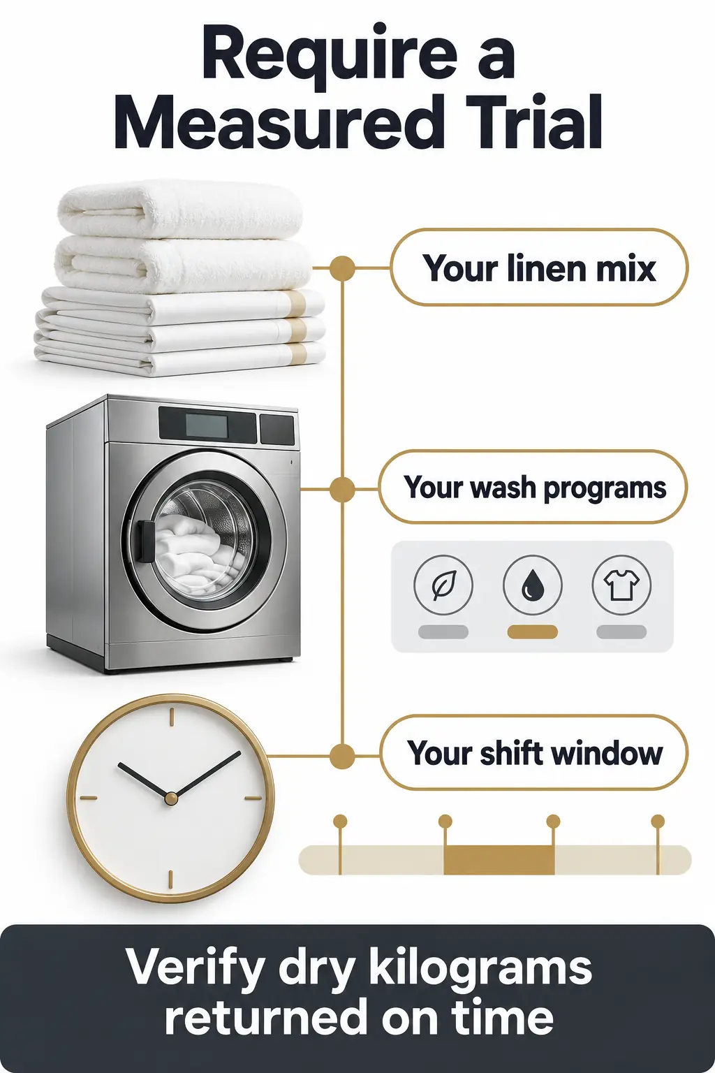 Specify the Equipment and Prove the Shift Plan