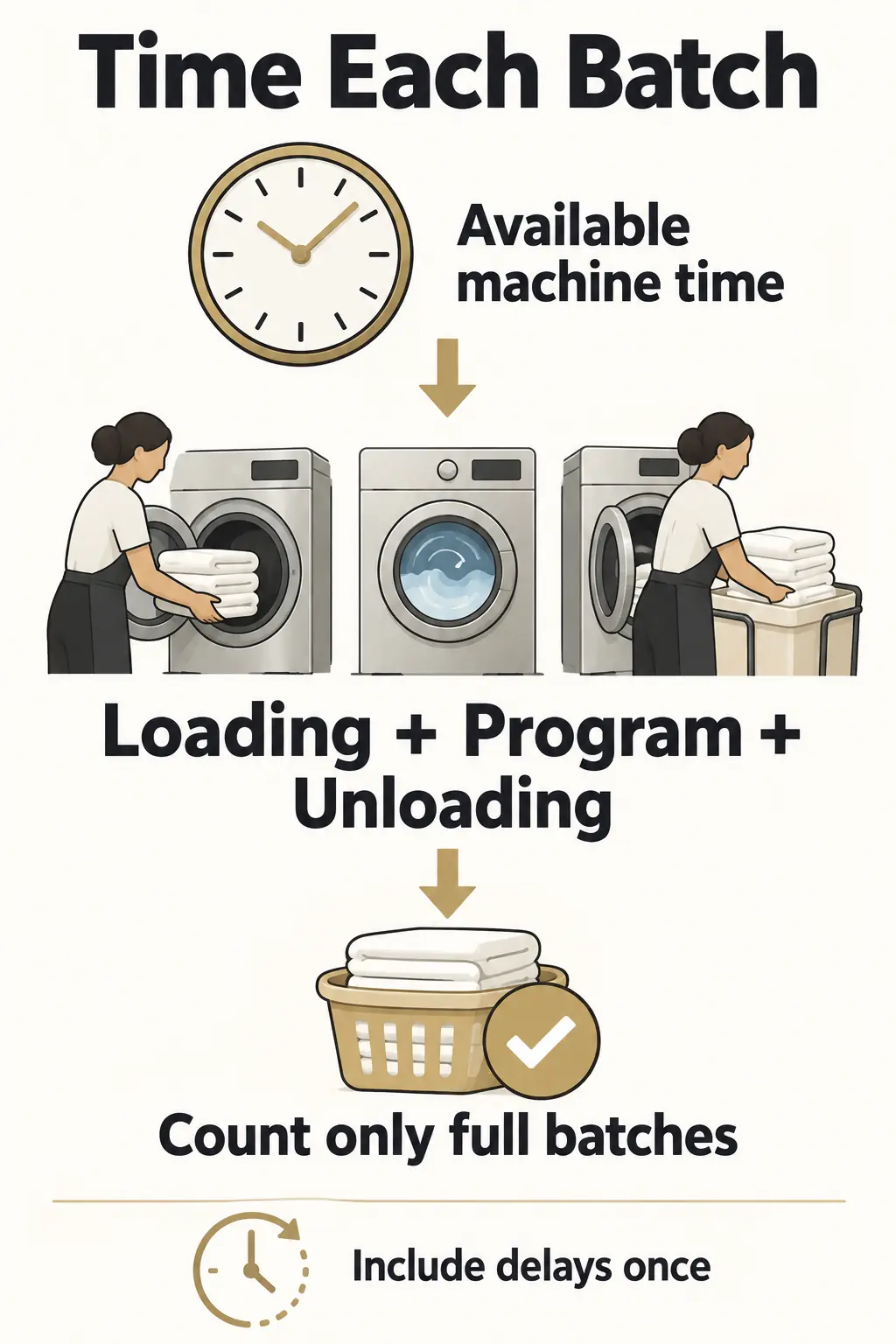 Turn Shift Hours Into Completed Batches