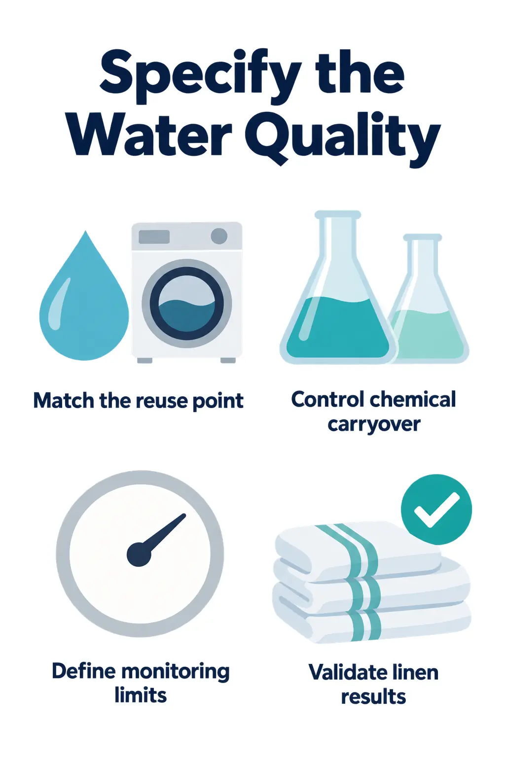 What Water Quality Will Protect Linen and the Wash Process?