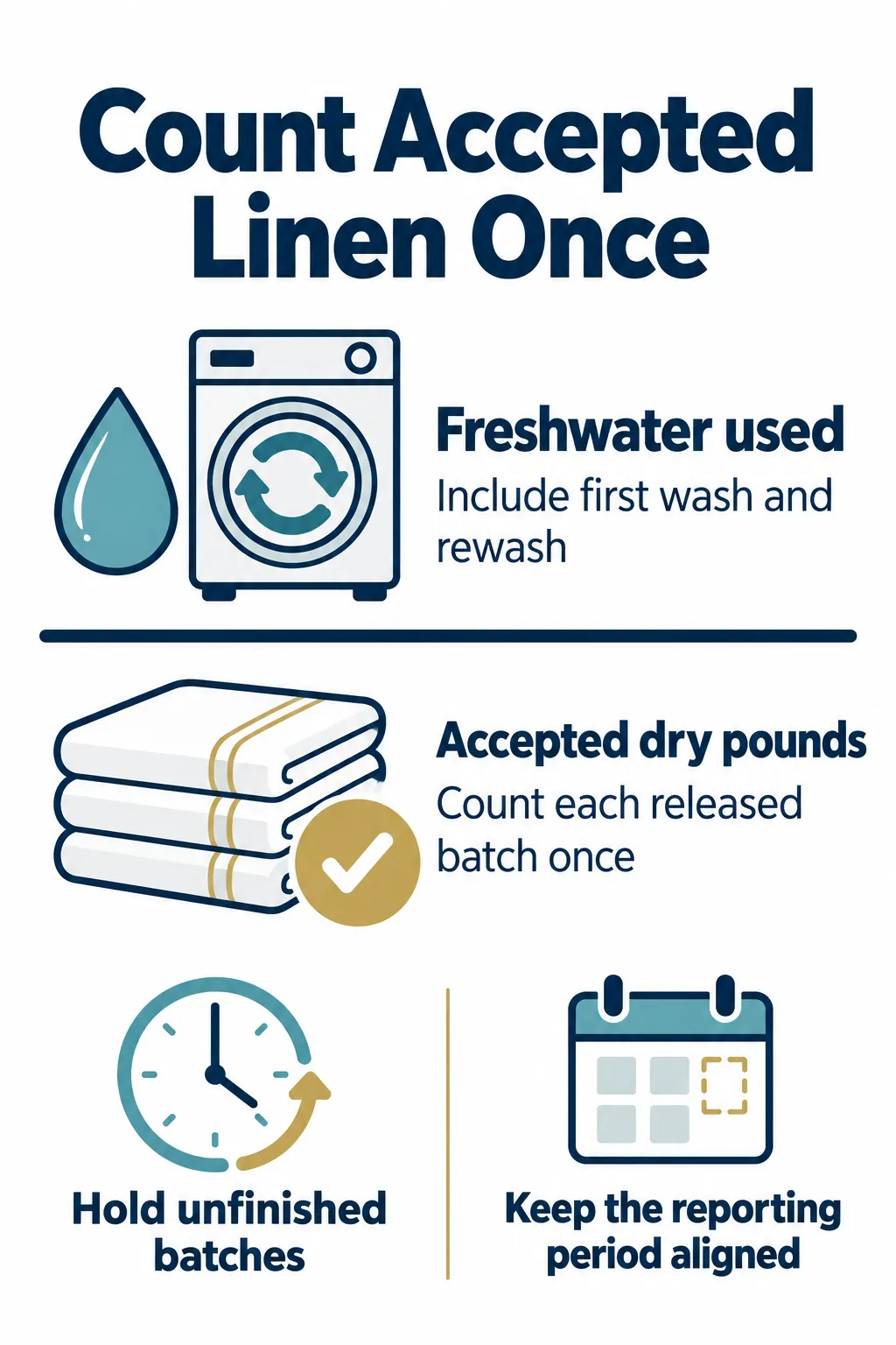 Define Accepted Dry Pounds and the Water Boundary