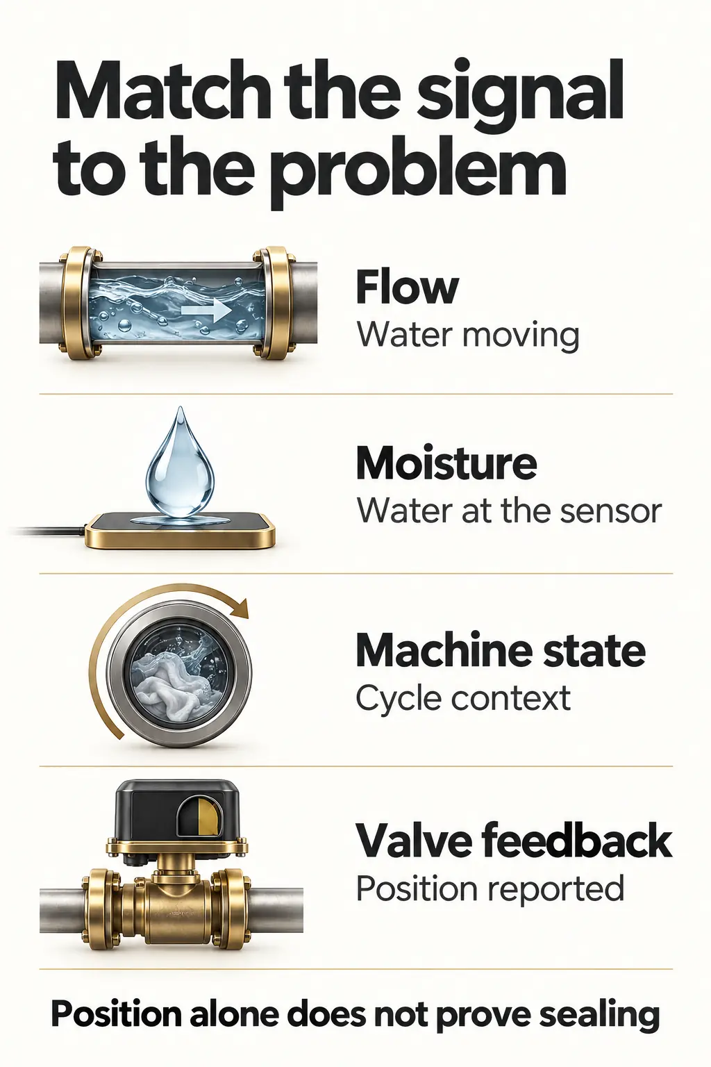 Match Each Valve and Meter to a Failure Mode