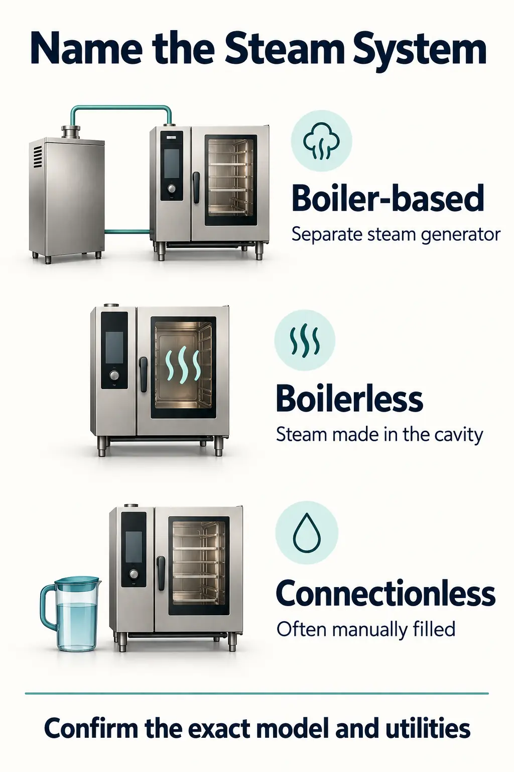Understand the Three Steam Supply Arrangements