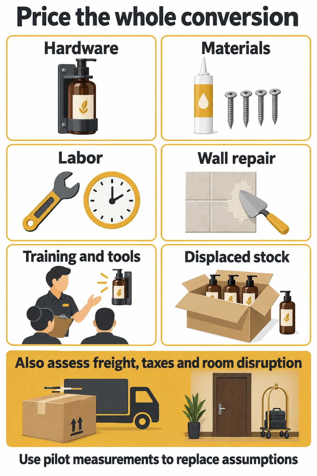 Pilot the Retrofit and Compare the Full Conversion Cost Pilot the Retrofit and Compare the Full Conversion Cost